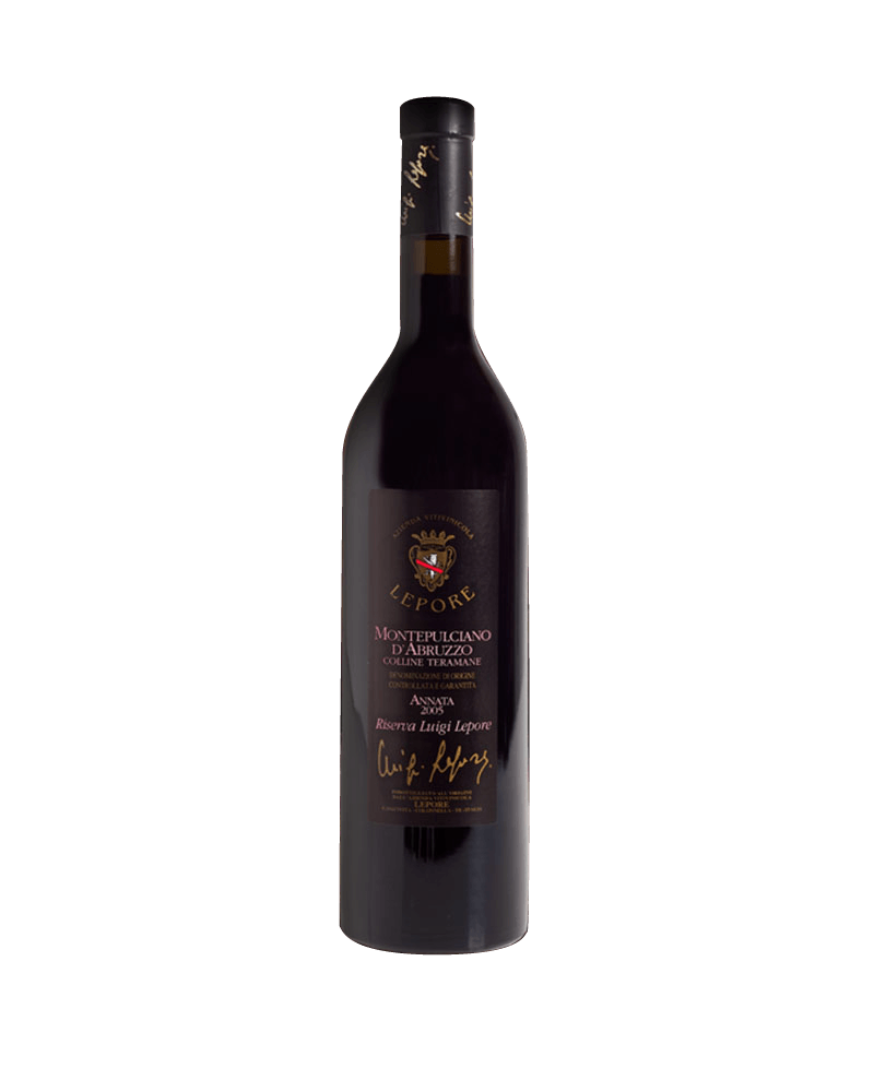 Vino tinto italiano Montepulciano d’abbruzzo Reserva Lepore