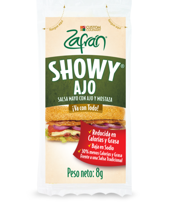 Showy Ajo Sobre personal x 100 Sobres.