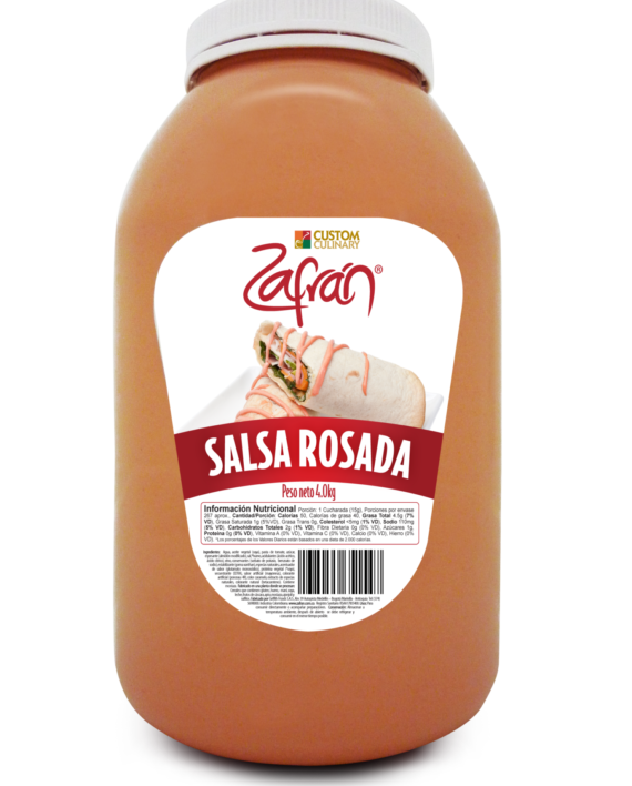 Deliciosa salsa rosada perfecta para acompañar todas tus comidas