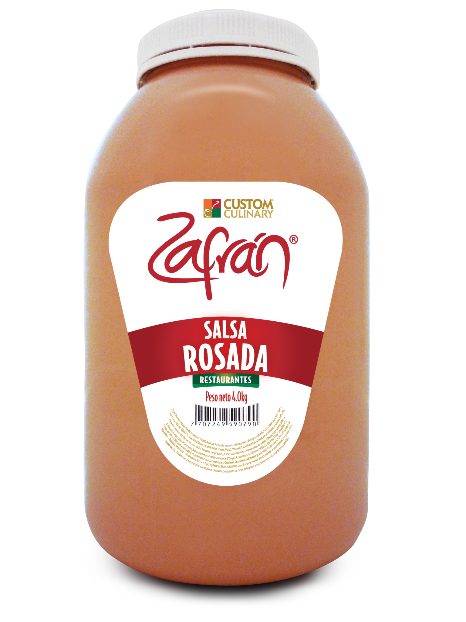 Salsa Rosada Restaurantes Garrafa