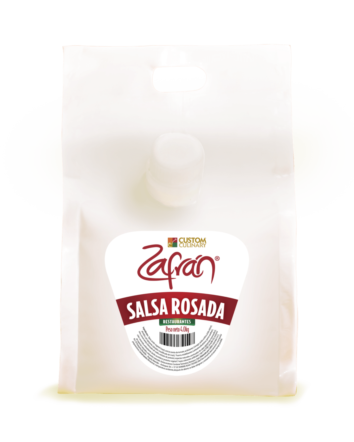 Salsa Rosada para restaurante MasterbagVinzeta
