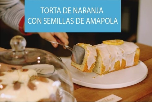 Deliciosa y sencilla receta de torta de naranja con semillas de amapola