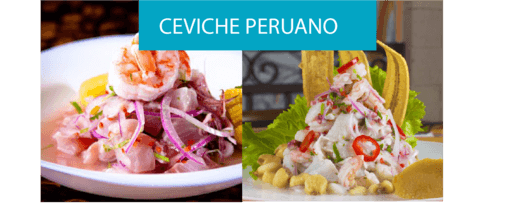 receta de ceviche peruano plato tipico de la gastronomía peruana