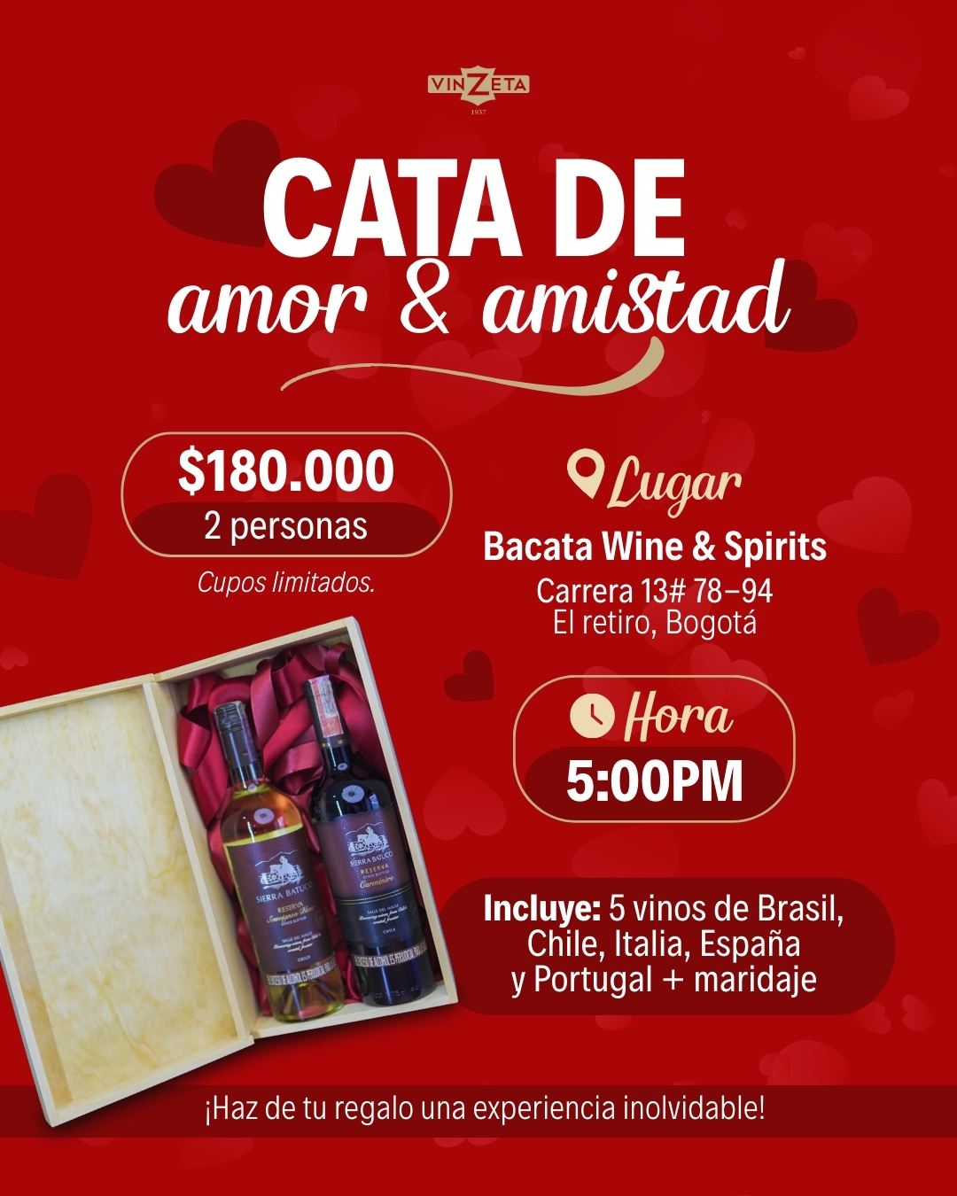 Cata de Amor & Amistad
